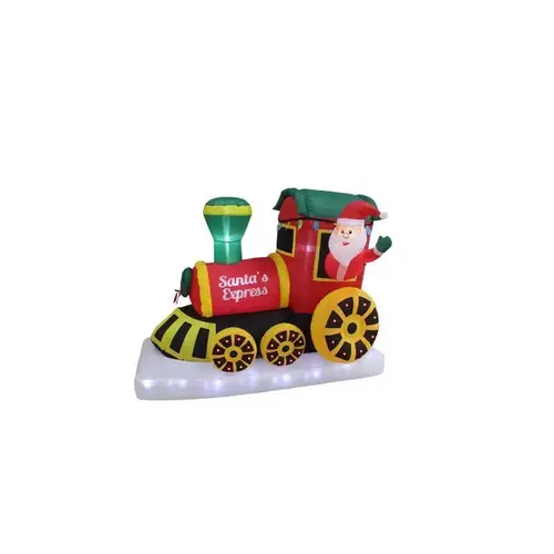 Inflatable LED Santa's Express Train 11 ft. Inflatable LED Santa's Express Train 11 ft.