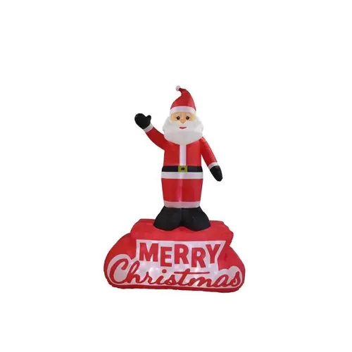 Inflatable LED Santa Merry Christmas 10 ft. Inflatable LED Santa Merry Christmas 10 ft.