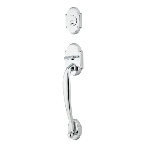 Bern 2-3/8" Or 2-3/4" Backset Double Cylinder Nashville Tubular Handleset, Bright Chrome Finish Bern 2-3/8" Or 2-3/4" Backset Double Cylinder Nashville Tubular Handleset, Bright Chrome Finish