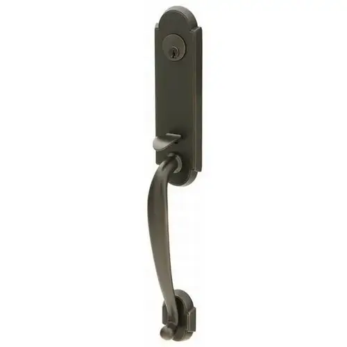 Rope Lever Left Hand Dummy Richmond Tubular Handleset, Oil Rubbed Bronze Finish Rope Lever Left Hand Dummy Richmond Tubular Handleset, Oil Rubbed Bronze Finish