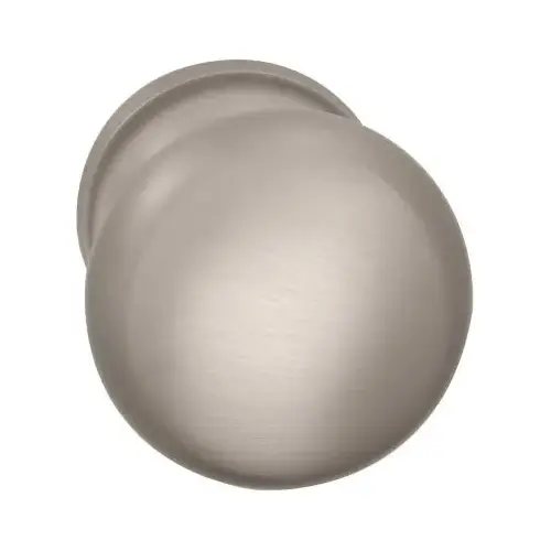 442 Knob with 1-3/4" Rose Passage with 2-3/8" Backset, T Strike, 1-3/8" Doors Satin Nickel Finish 442 Knob with 1-3/4" Rose Passage with 2-3/8" Backset, T Strike, 1-3/8" Doors Satin Nickel Finish