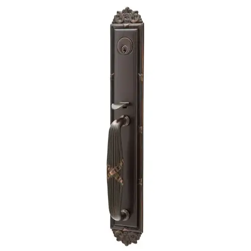 Poseidon Lever Right Hand Dummy Imperial Tubular Handleset Oil Rubbed Bronze Finish