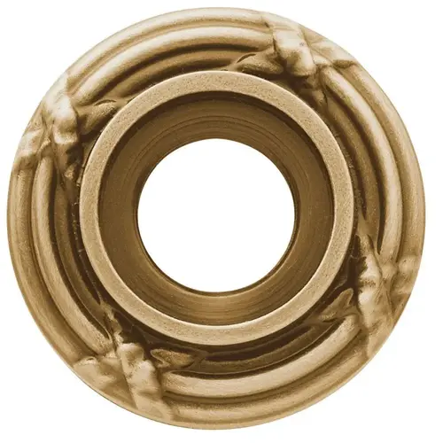 1-3/4" Edinburgh Passage Rose Vintage Brass Finish Pair 1-3/4" Edinburgh Passage Rose Vintage Brass Finish Pair