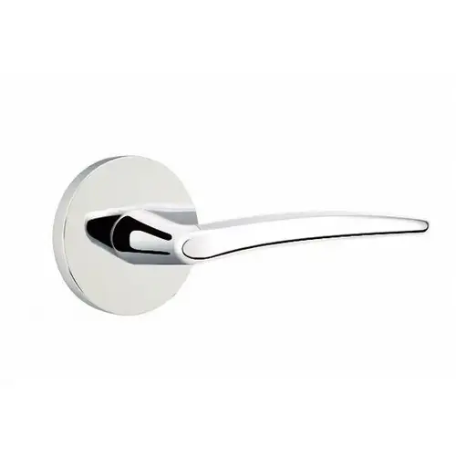 Poseidon Lever Right Hand Privacy With Disk Rose Bright Chrome Finish Poseidon Lever Right Hand Privacy With Disk Rose Bright Chrome Finish