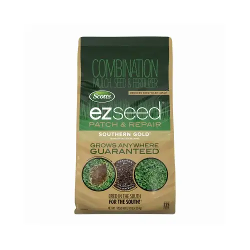 EZ Seed 10 Lb. Patch & Repair Southern Gold Mulch Seed and Fertilizer Combination