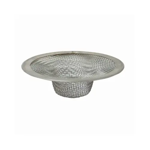 Bathtub Mesh Strainer, Chrome, 2-3/4" Diameter Bathtub Mesh Strainer, Chrome, 2-3/4" Diameter