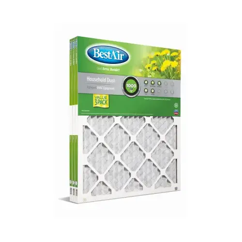 NaturalAire Standard Pleated Air Filter, 90 Days, 16x20x1-In - pack of 12 NaturalAire Standard Pleated Air Filter, 90 Days, 16x20x1-In - pack of 12