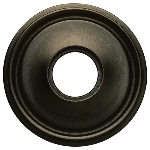 Dummy Pair 2-5/8" Grooved Rose Satin Black Finish Dummy Pair 2-5/8" Grooved Rose Satin Black Finish
