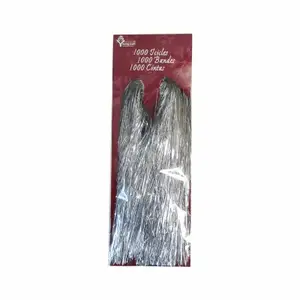 Brite Star 3505 Icicles, Silver, 1000-Strand, 18-In.