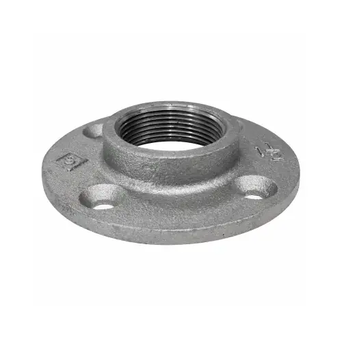 1-1/2 In. x 4-9/16 In. Black Iron Floor Flange 1-1/2 In. x 4-9/16 In. Black Iron Floor Flange