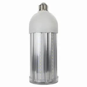 PowerZone GT-CB-50A O-CB-5-26BW LED Bulb, Corn Cob, E26 Lamp Base, Clear, Daylight Light