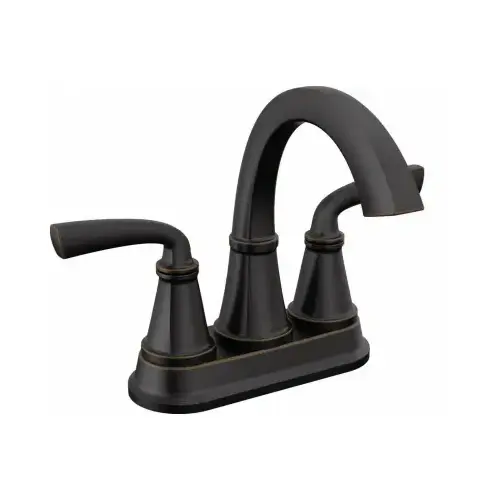 Porter 2-Handle Centerset Bathroom Faucet, 1.2 GPM, Oil Rubbed Bronze Porter 2-Handle Centerset Bathroom Faucet, 1.2 GPM, Oil Rubbed Bronze