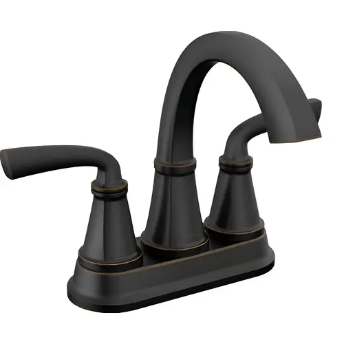 Porter 2-Handle Centerset Bathroom Faucet, 1.2 GPM, Oil Rubbed Bronze Porter 2-Handle Centerset Bathroom Faucet, 1.2 GPM, Oil Rubbed Bronze