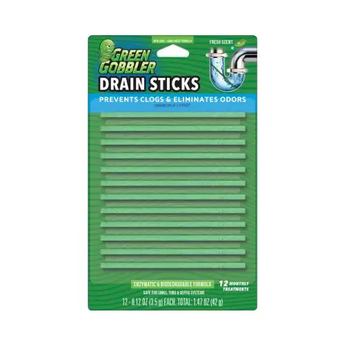 Drain Deodorizer Bio Flow Strip 12 pk - pack of 12 Drain Deodorizer Bio Flow Strip 12 pk - pack of 12