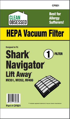 SUPPLIES ON DEMAND CF821 Shark Navigator Vacuum Cleaner Filter, 1-Pk.