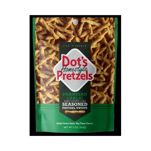 5OZ ParmGarlic Pretzels - pack of 10 5OZ ParmGarlic Pretzels - pack of 10