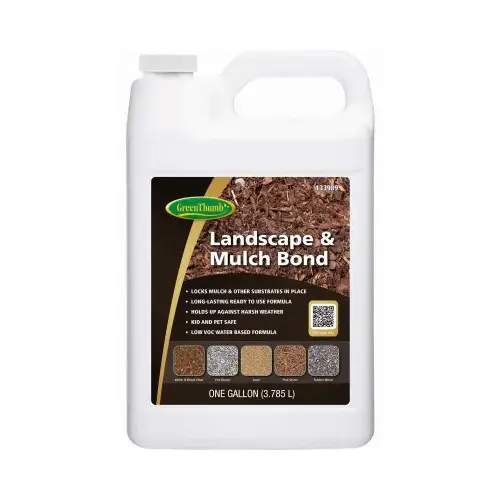 Landscape & Mulch Bonding Glue, Gallon Landscape & Mulch Bonding Glue, Gallon