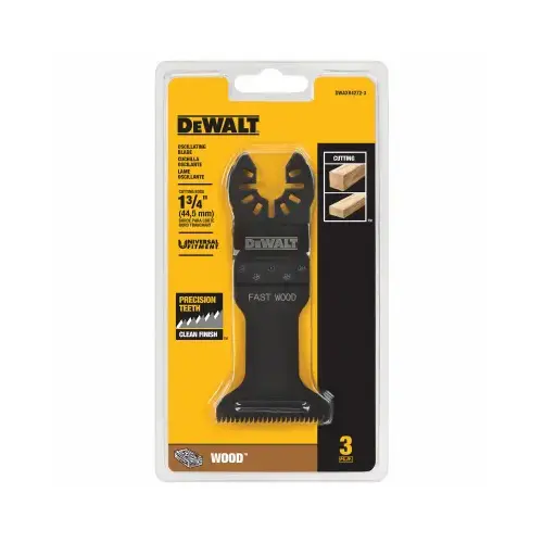 XR Oscillating Tool Wood Cutting Blades, 3-Pk. XR Oscillating Tool Wood Cutting Blades, 3-Pk.