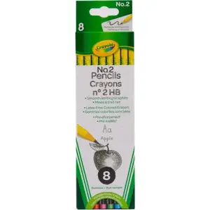 CRAYOLA 68-2029 #2 Pencil, 8-Ct.
