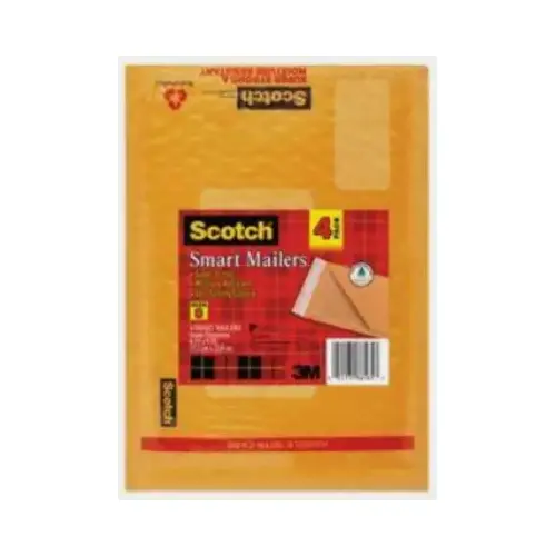 Poly Bubble Mailer, 6 x 9.25 In - pack of 4 Poly Bubble Mailer, 6 x 9.25 In - pack of 4