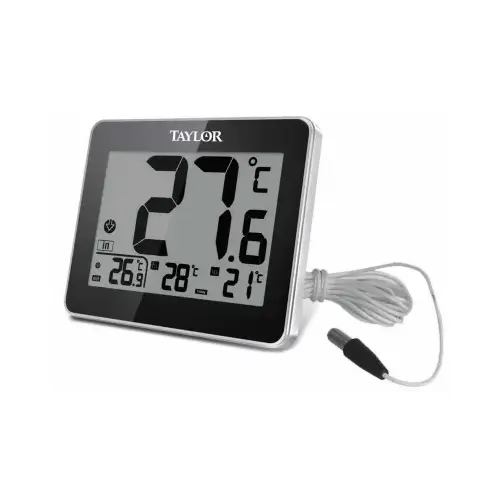 Indoor/Outdoor Thermometer, Wired Probe