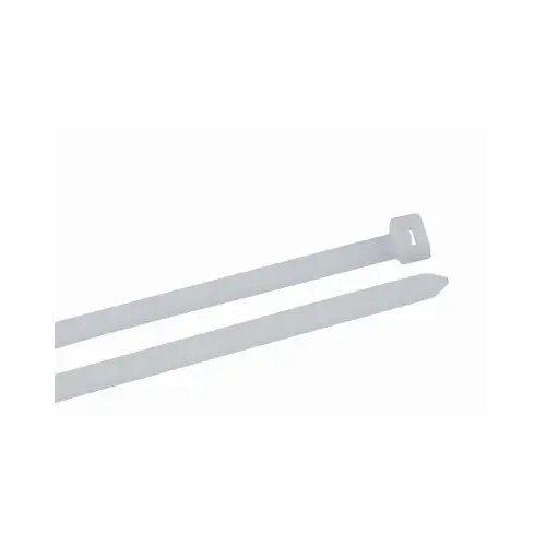 Heavy-Duty Cable Ties, 175 lb Tensile Strength, 24 in L, Natural, 50/Bag Heavy-Duty Cable Ties, 175 lb Tensile Strength, 24 in L, Natural, 50/Bag
