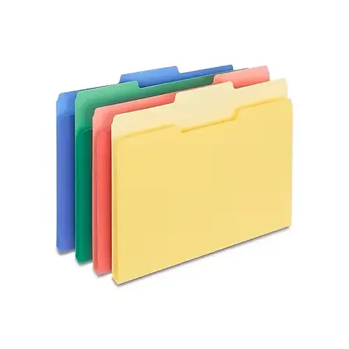 File Folders, Assorted Colors - pack of 24 File Folders, Assorted Colors - pack of 24