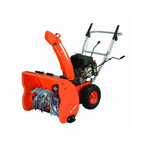 2 Stage Gas Snow Blower, 208cc Engine, 24 In. Swath