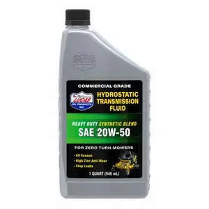 Lucas Oil Products 11300 Hydrostatic Transmission Fluid, Synthetic, SAE 20W-5, Qt.