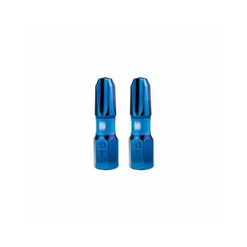 PH3 Phillips Impact Driver Bits, 1 In., 2-Pk. PH3 Phillips Impact Driver Bits, 1 In., 2-Pk.