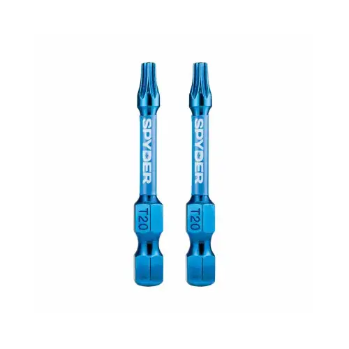 T20 Torx Impact Driver Bits, 2 In., 2-Pk. T20 Torx Impact Driver Bits, 2 In., 2-Pk.