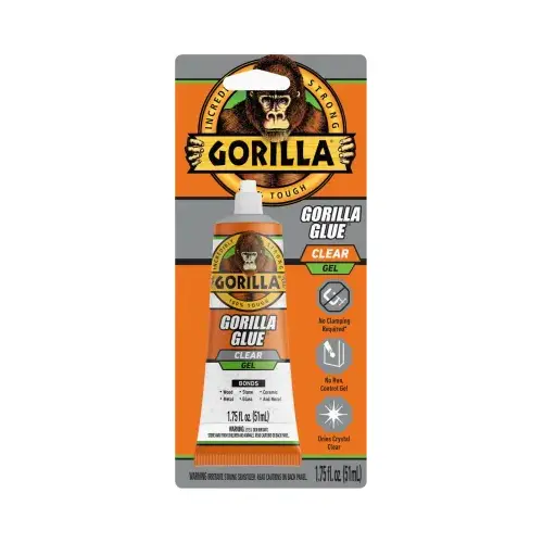 Gorilla All-Purpose Glue, Clear, 1.75 oz Tube Gorilla All-Purpose Glue, Clear, 1.75 oz Tube