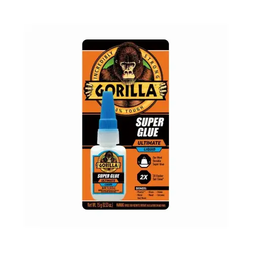 Super Glue High Strength Clear 0.53 oz Clear Super Glue High Strength Clear 0.53 oz Clear