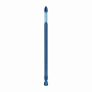 SM PRODUCTS LLC 19060 PH2 Mach-Blue Phillips Impact Driver Bit, 6 In.