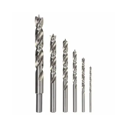 6-Pc. Stinger Brad Point Drill Bit Set 6-Pc. Stinger Brad Point Drill Bit Set