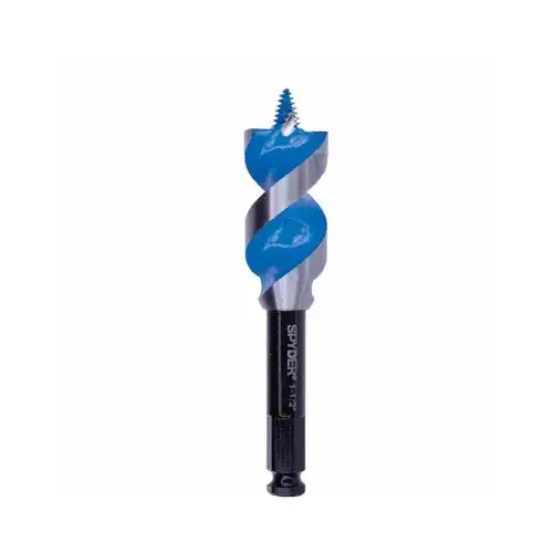 Stinger Woodboring Auger Drill Bit, 6-1/2 x 1-1/2 In. Stinger Woodboring Auger Drill Bit, 6-1/2 x 1-1/2 In.