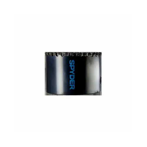 Diamond Grit Non-Arbored Hole Saw, 2-1/2 In Diamond Grit Non-Arbored Hole Saw, 2-1/2 In