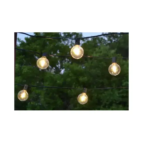 Belle Luci G50 Outdoor String Lights, 12 Warm White Bulbs Belle Luci G50 Outdoor String Lights, 12 Warm White Bulbs