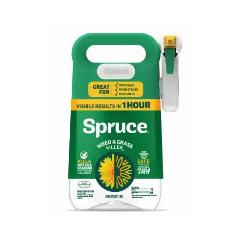 Snap & Spray Weed & Grass Killer Manual Starter Kit, 64 oz.