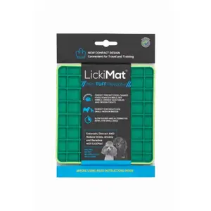 INNOVATIVE PET PRODUCTS PTY LTD LM9131GN-DR Mini Tuff Playdate Dog Feeder, Green