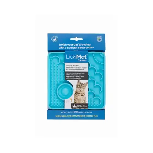 Catster Cat Feeder, Turquoise