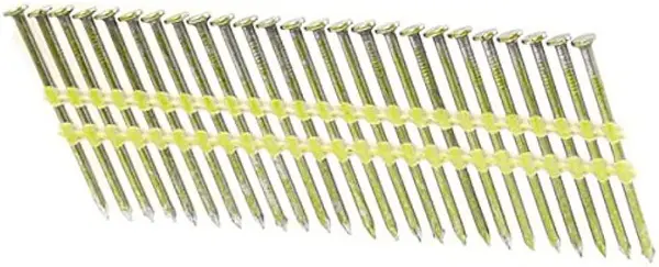 Alligator Brand ALLIGATOR BRAND 21DEG ROUND HEAD FRAMING STICK NAIL - 2.5X113 BRIGHT COATED 19000616 Alligator Brand ALLIGATOR BRAND 21DEG ROUND HEAD FRAMING STICK NAIL - 2.5X113 BRIGHT COATED 19000616