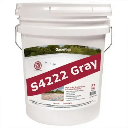 GACOFLEX HIGH-BUILD SILICONE S4222 5 GAL GRAY (SPECIAL ORD) GACOFLEX HIGH-BUILD SILICONE S4222 5 GAL GRAY (SPECIAL ORD)