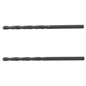 Irwin 67508 Jobber Drill Bit, 1/8 in Dia, 2-3/4 in OAL, Spiral Flute, 1-Flute, 1/8 in Dia Shank, Cylinder Shank Black Oxide