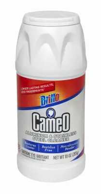 Brillo Cameo Aluminum & Stainless Steel Cleaner 10-oz. - pack of 12 31210-XCP12 Brillo Cameo Aluminum & Stainless Steel Cleaner 10-oz. - pack of 12 31210-XCP12
