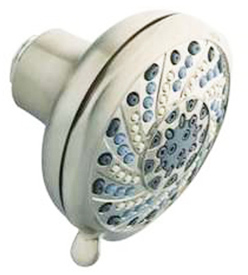 MOEN INC/FAUCETS 23333 Shower Head, 3-Function, Fixed Mount, Chrome