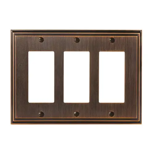 Mulholland Decorator Switch Wall Plate Oil-Rubbed Bronze Mulholland Decorator Switch Wall Plate Oil-Rubbed Bronze