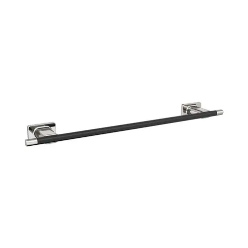 Esquire Polished Nickel/Black Bronze Towel Bar Esquire Polished Nickel/Black Bronze Towel Bar