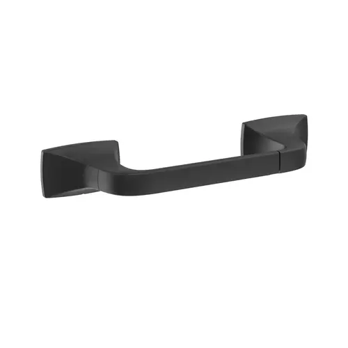 Highland Ridge Pivoting Double Post Tissue Holder Matte Black Highland Ridge Pivoting Double Post Tissue Holder Matte Black