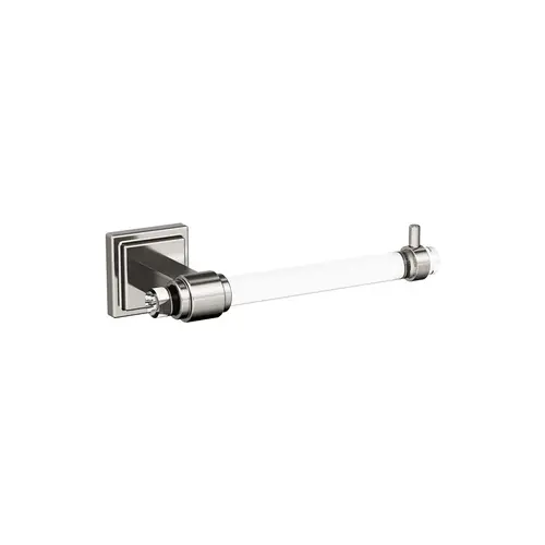 Glacio Single Post Tissue Holder Clear/Brushed Nickel Glacio Single Post Tissue Holder Clear/Brushed Nickel